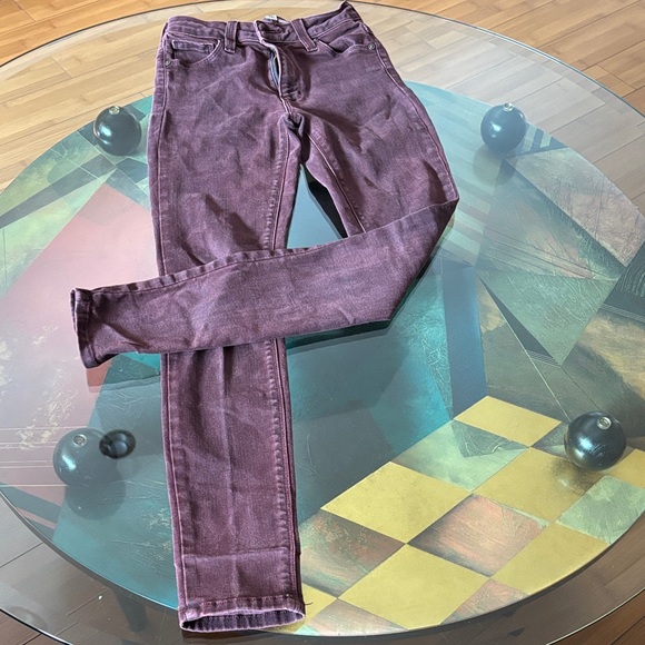 Just Black Denim - Just Black Deep Purple Skinny Jeans
